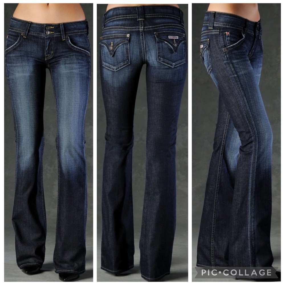 Hudson Signature Bootcut Dark Wash Jeans